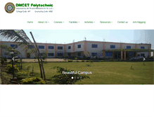 Tablet Screenshot of dmcet.com